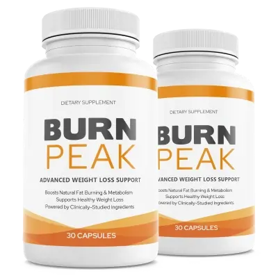 Burn Peak Supplement Bottle